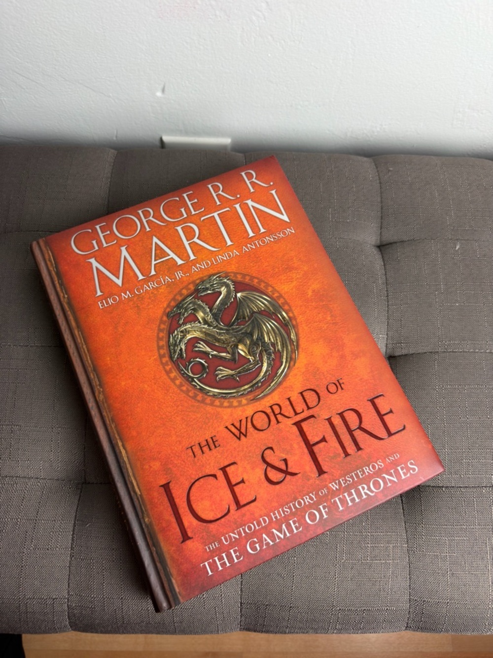 The World of Ice & Fire Game of Thrones Hardcover Book George R.R. Martin